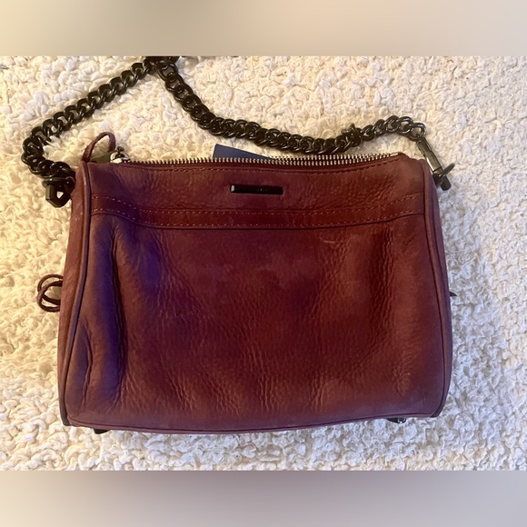 Rebecca Minkoff Crossbody Bag in purple suede leather - Picture 3 of 5